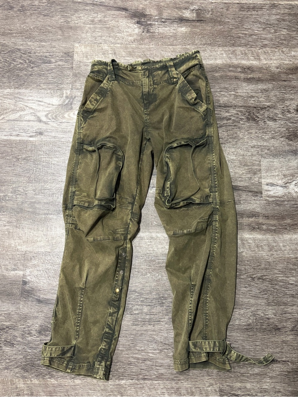 Free People Can't Compare Baggy Slouch Cargo Pants